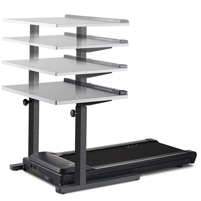 Lifespan Fitness TR1200-DT5 Adjustable Office Walking Desk Treadmill, Silver
