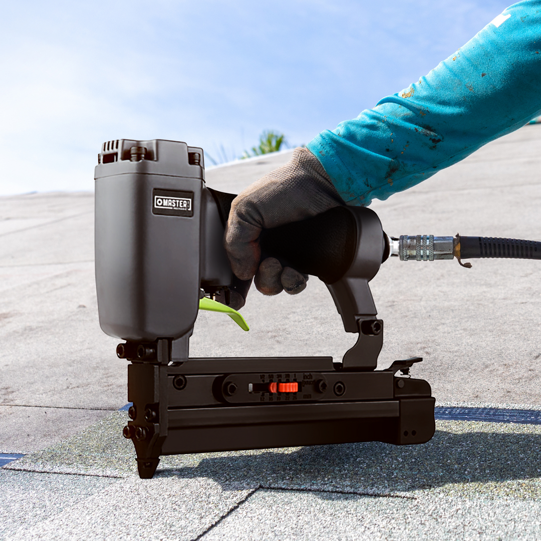 Master Mechanic Headless Micro Pin Nailer, Pneumatic 23 Gauge Hand Tool Set - VMInnovations