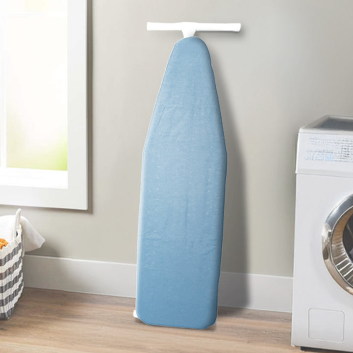 Homz T-Leg Adjustable Ironing Board w/ Foam Pad & Cotton Cover, Blue (Open Box)