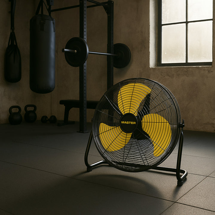 Master 20" High Velocity Floor Fan,  3 Speed Portable Metal Fan with Tilt Head