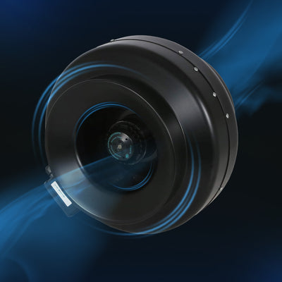 Hurricane Commercial Grade Inline Wall Mount Fan For HVAC & Ventilation Uses - VMInnovations
