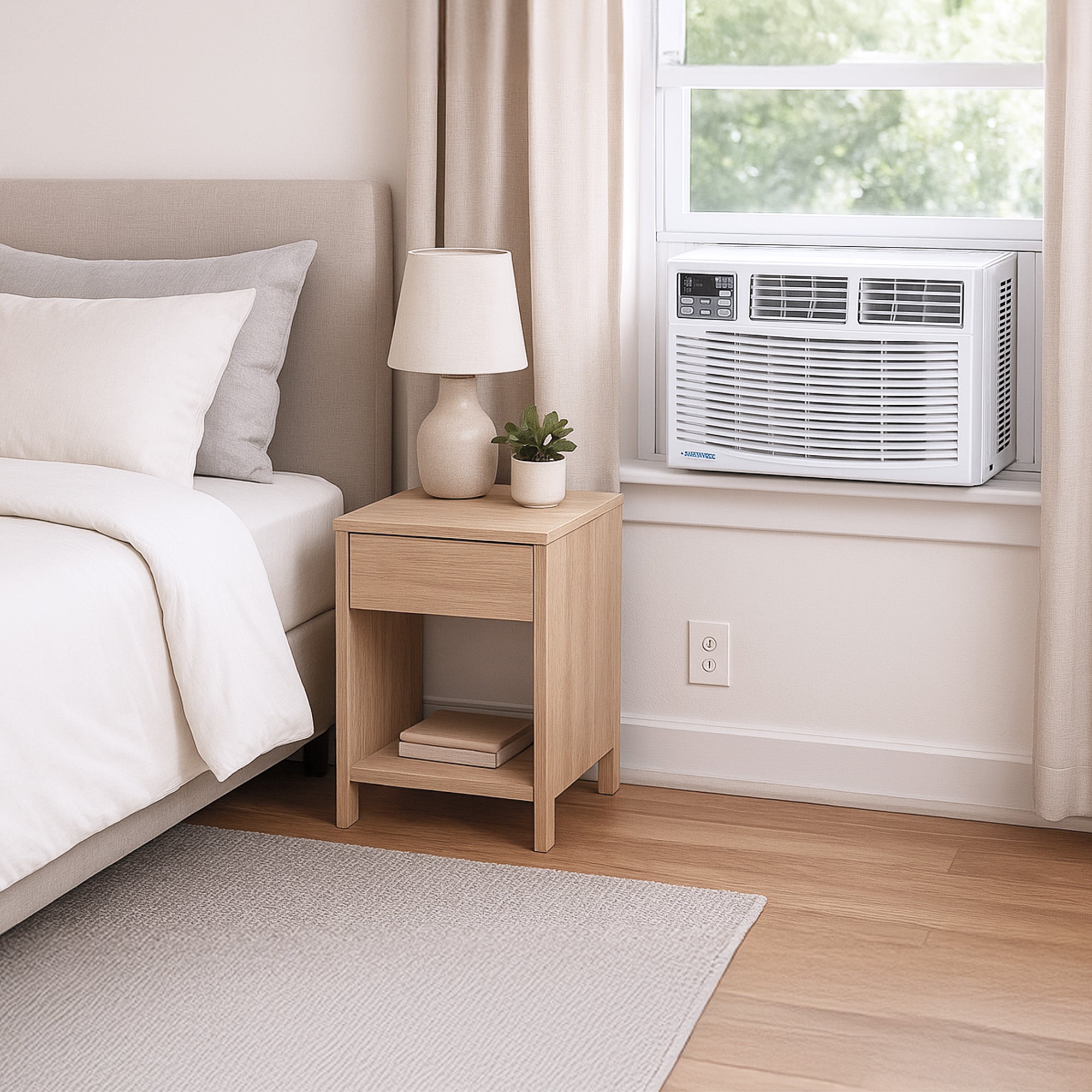 Cool-Living 12,000 BTU Window Mount Room Air Conditioner with Installation Kit - VMInnovations