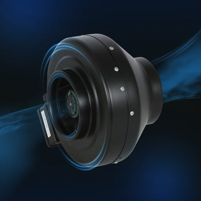 Hurricane Commercial Grade Inline Wall Mount Fan For HVAC & Ventilation Uses - VMInnovations