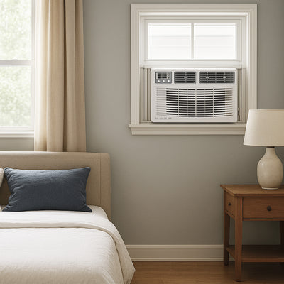 Cool-Living 14,000 BTU Window Mount Room Air Conditioner with Installation Kit