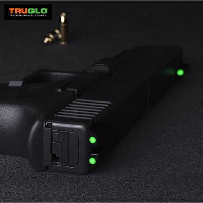 TruGlo Tritium Pro Glow in the Dark Handgun Glock Night Sight for Glock Pistols