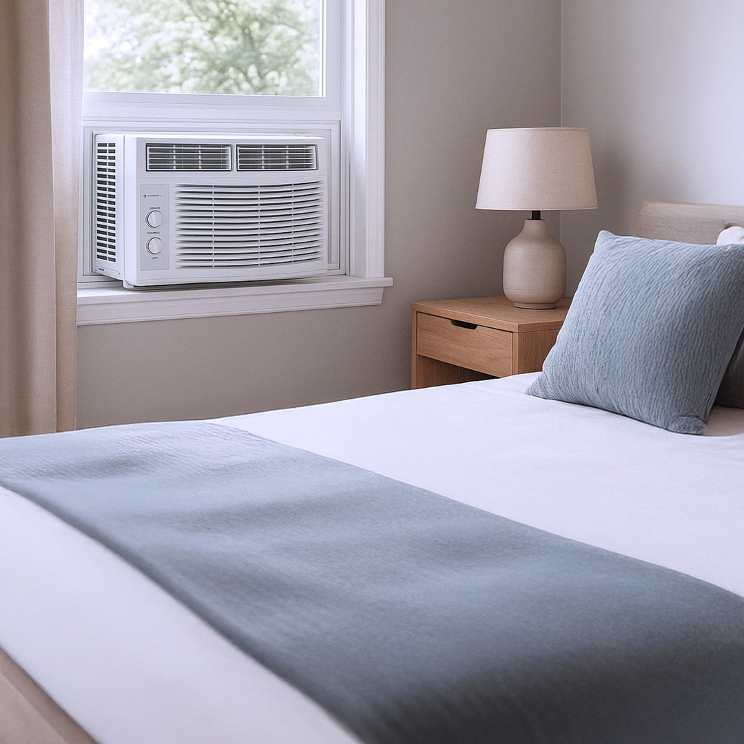 Cool-Living 5,000 BTU Window Mount Air Conditioner w/Installation Kit (Open Box) - VMInnovations