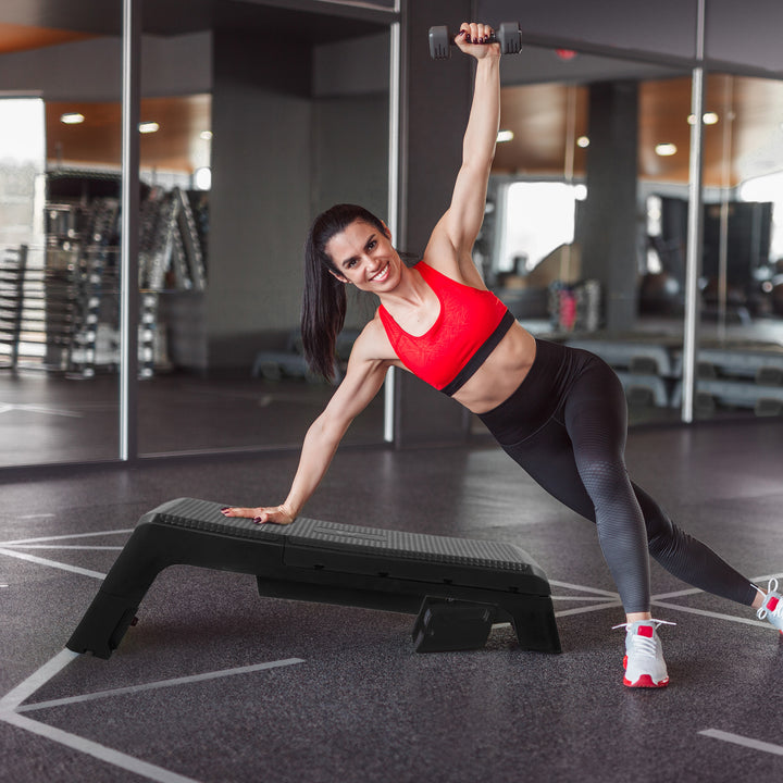 BalanceFrom Multifunctional Aerobic Deck Weight Bench with Compartment(Open Box) - VMInnovations