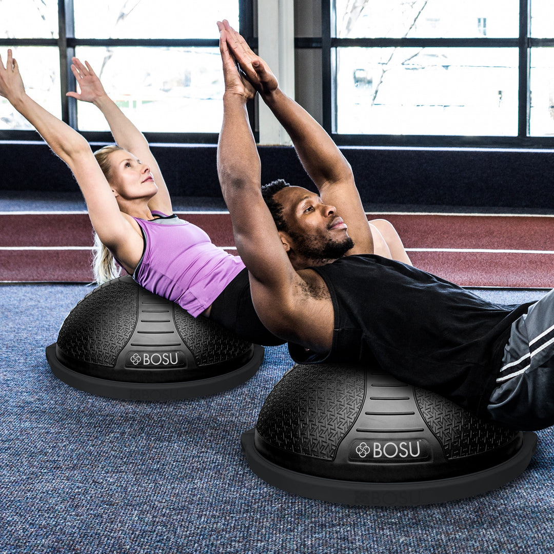 Bosu NexGen 300lb Capacity 26" Diameter Home Gym Balance Trainer, Blk (Open Box) - VMInnovations