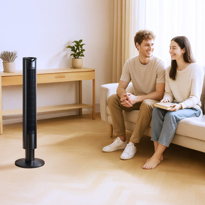 Cool-Living 36-Inch Oscillating Tower Fan with 3 Speed Settings & Remote Control - VMInnovations