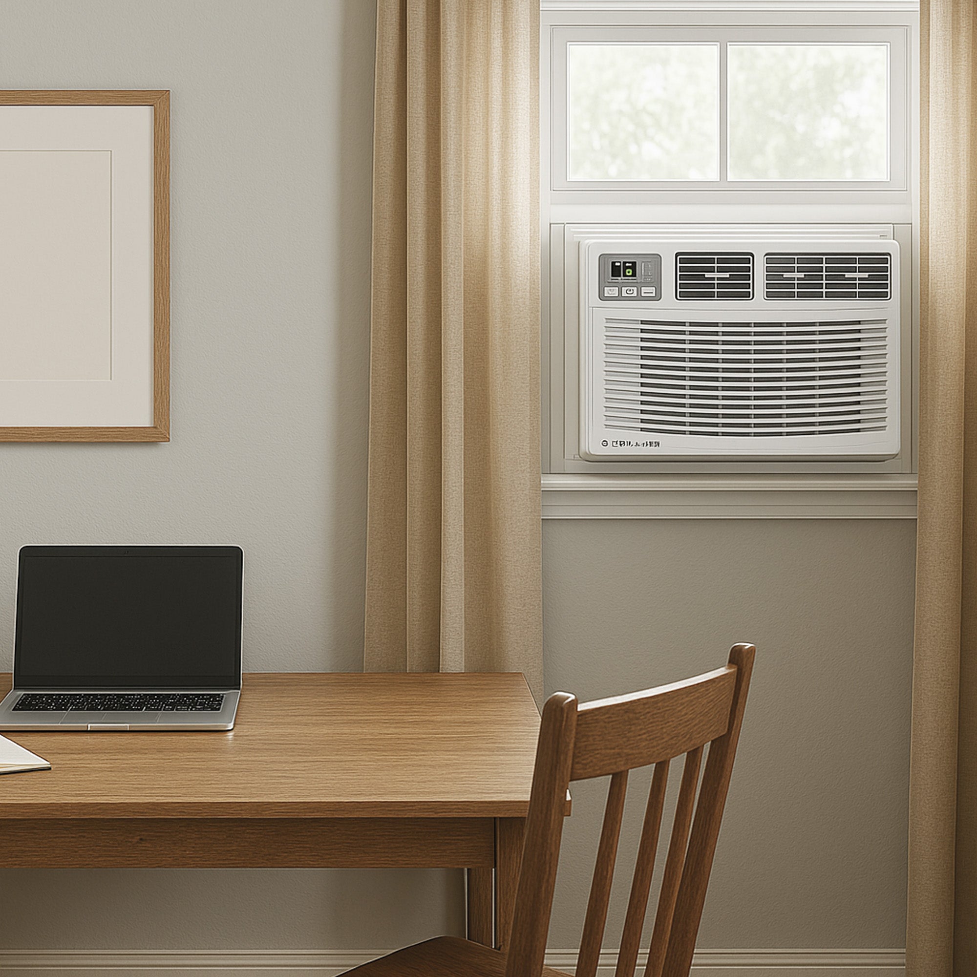Cool-Living 14,000 BTU Window Mount Room Air Conditioner with Installation Kit