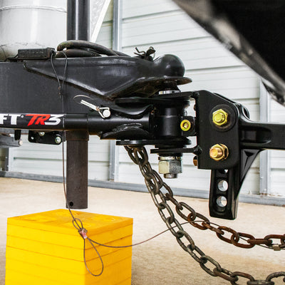 Camco EAZ Lift RV Weight Distribution Shanks with Powder Coated Finish, Black - VMInnovations