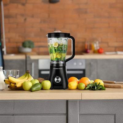 Complete Cuisine Kitchen Blender, 2-Speed Electric Smoothie Maker, 48 Oz, Black