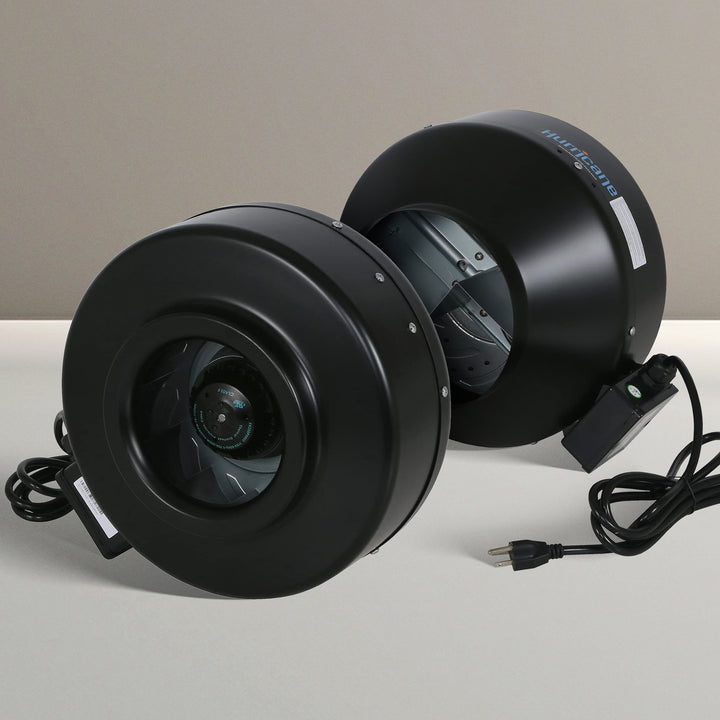 Hurricane Commercial Inline Wall Mount Fan for HVAC & Ventilation Uses(Open Box)