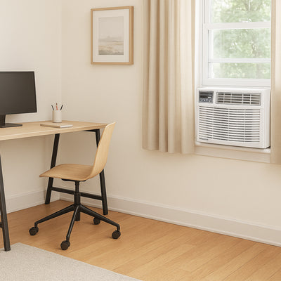Cool-Living 12,000 BTU Window Mount Room Air Conditioner with Installation Kit - VMInnovations
