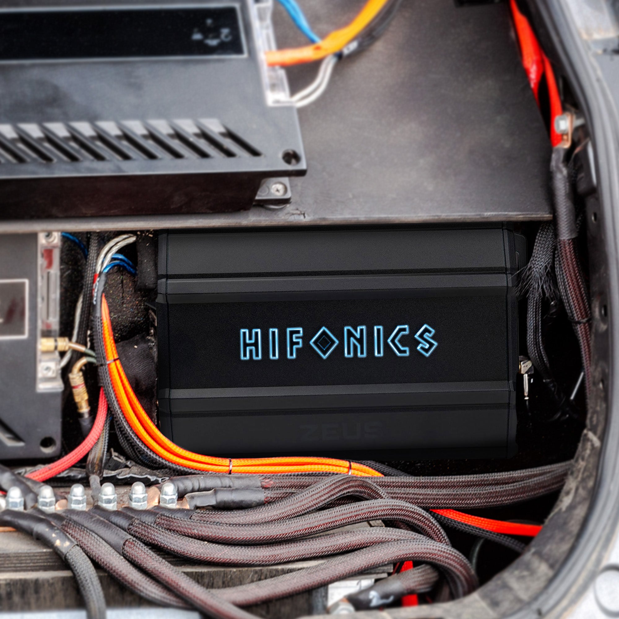Hifonics Zeus Delta 3350 Watt Mono Block Mobile Car Amplifier, ZD-3350.1D, Black - VMInnovations