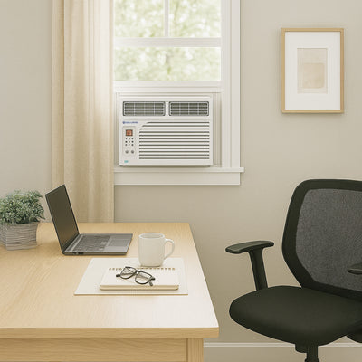 Cool-Living 10,000 BTU Window Mount Room Air Conditioner with Installation Kit - VMInnovations