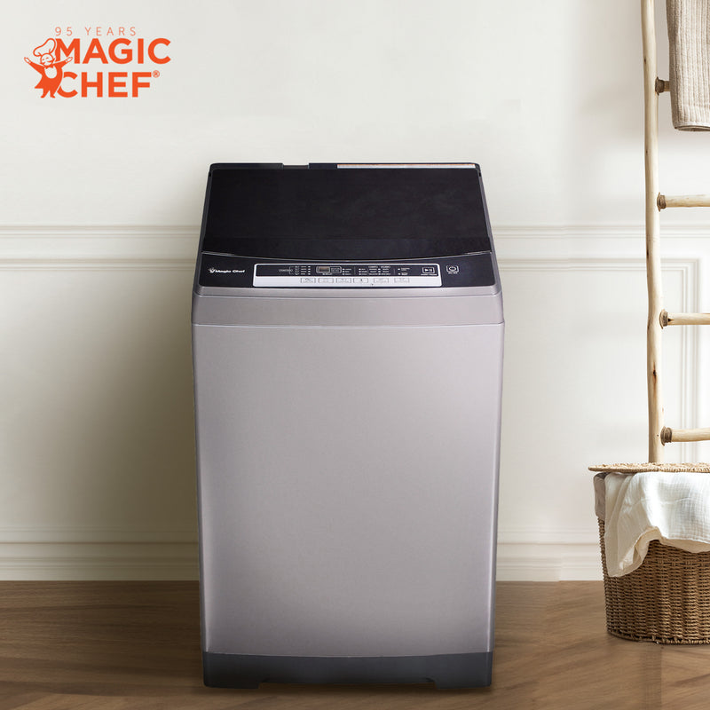 Magic Chef Portable Compact Top Load Washer w/6 Automatic Wash Cycles (Open Box)