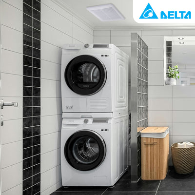 Delta Breez GreenBuilder Ventilation Bath Fan 80CFM w/Sensor, White (Open Box) - VMInnovations