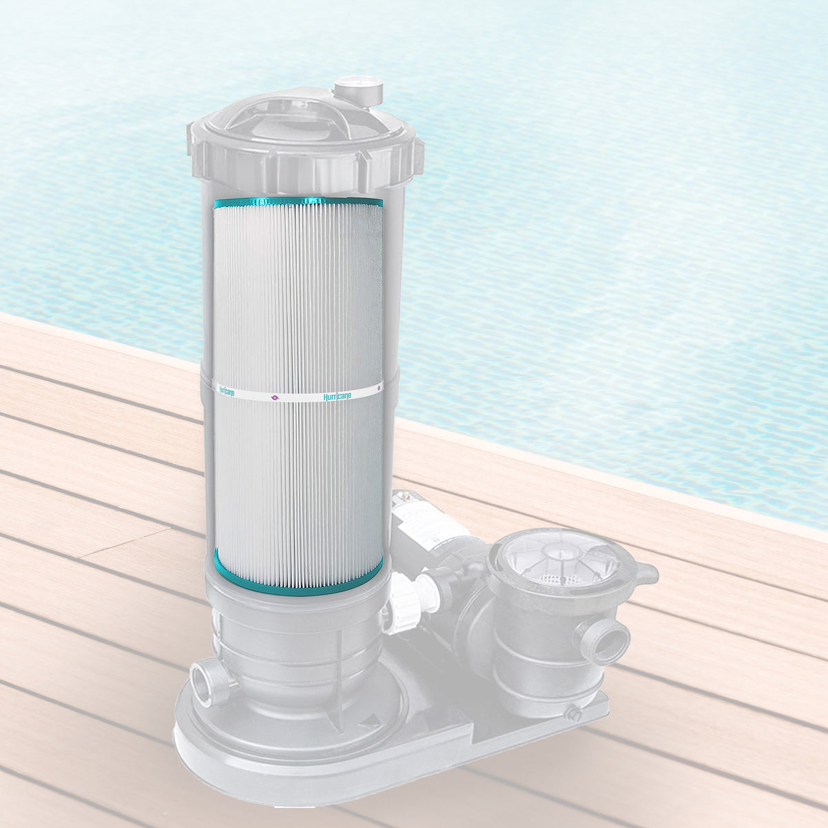 Hurricane Spa Filter Cartridge for Filbur FC-3921 and Limelight Tub, 2 Pack