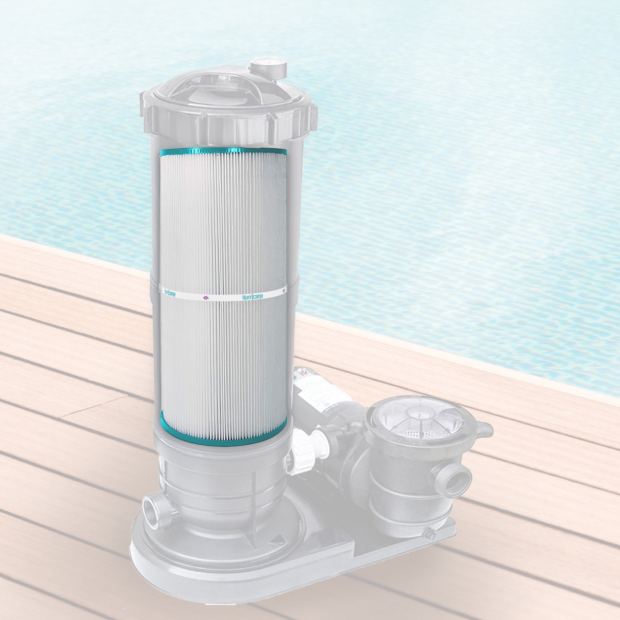Hurricane Spa Filter Cartridge for Filbur FC-3921 and Limelight Tub, 2 Pack - VMInnovations