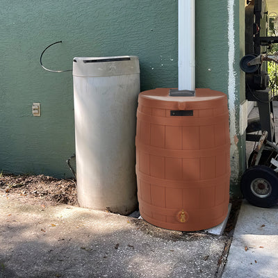 Good Ideas Rain Wizard Storage Collection Rain Barrel 50-Gallon, (Used)