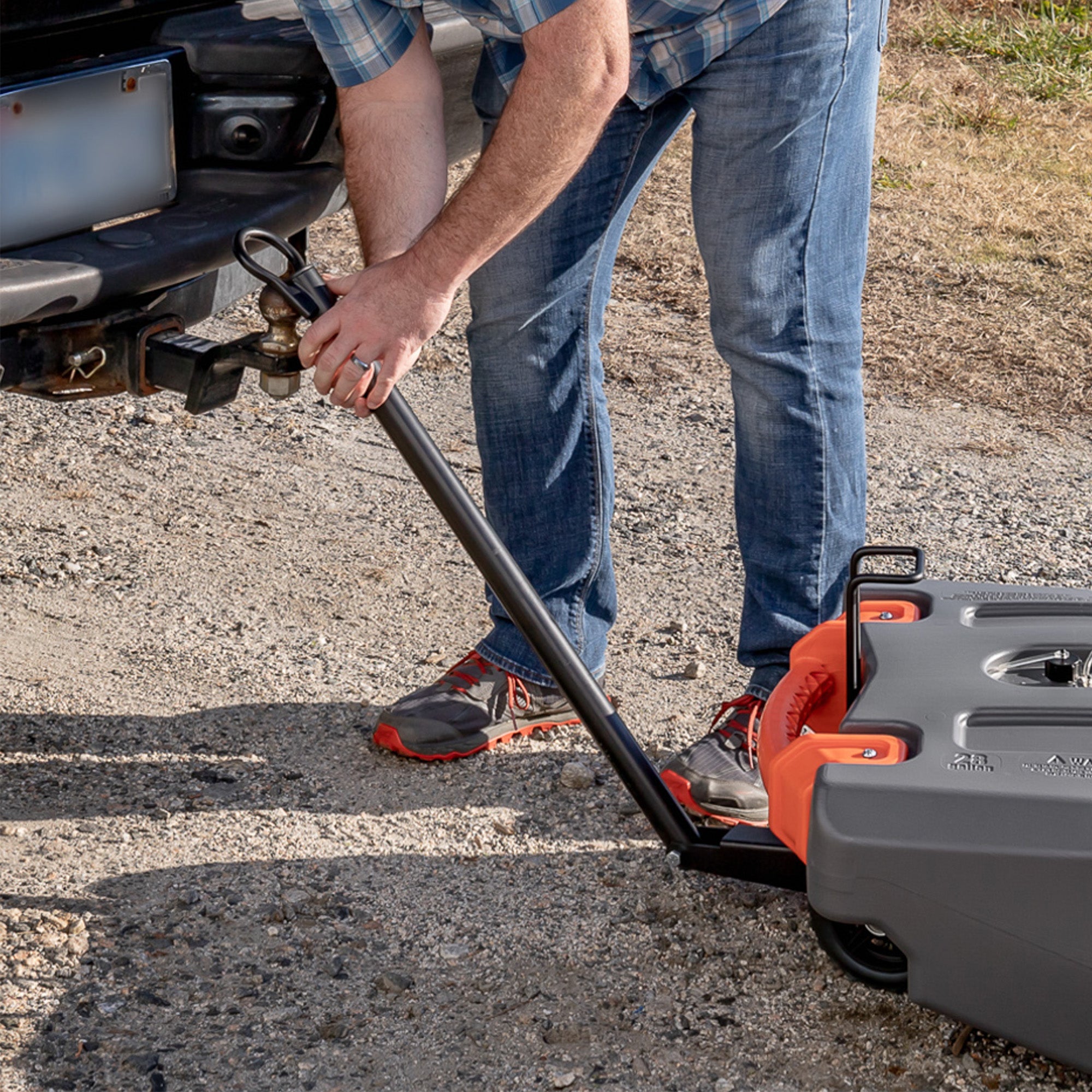 Camco Steerable Kit for 28&36 Gal Rhino Tote Tank w/Tow Bar Handle (Open Box) - VMInnovations