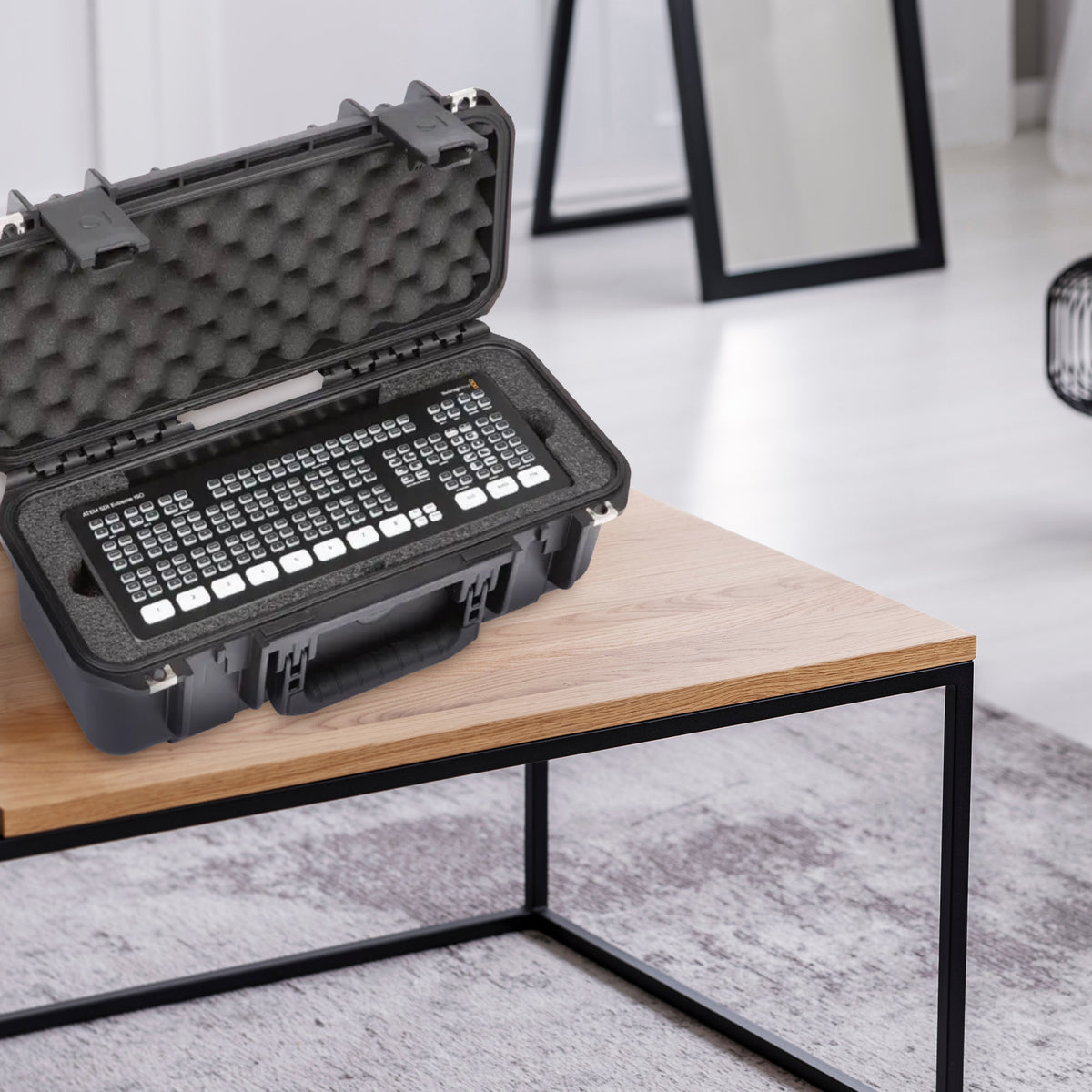 SKB Blackmagic Design ATEM Mini Extreme/Extreme ISO Hard Case with Foam Interior - VMInnovations