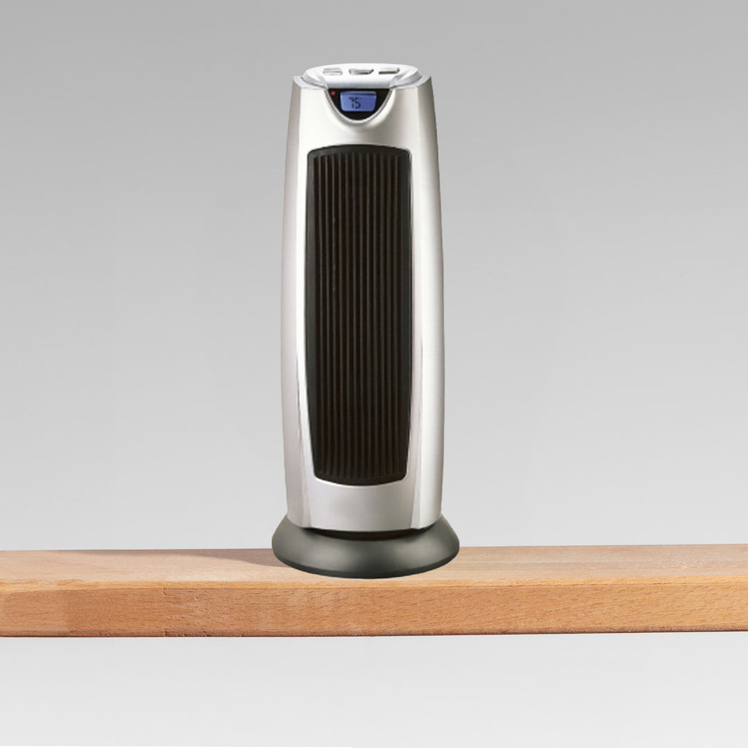 Geneva Industrial Ceramic Oscillating Tower Heater 2 Setting Fan with Remote - VMInnovations