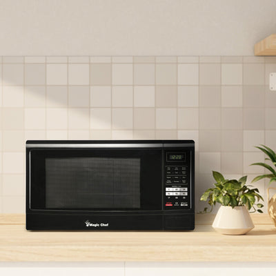 Magic Chef Microwave Oven w/6 Cook Modes & 11 Power Levels,Black(Used) - VMInnovations