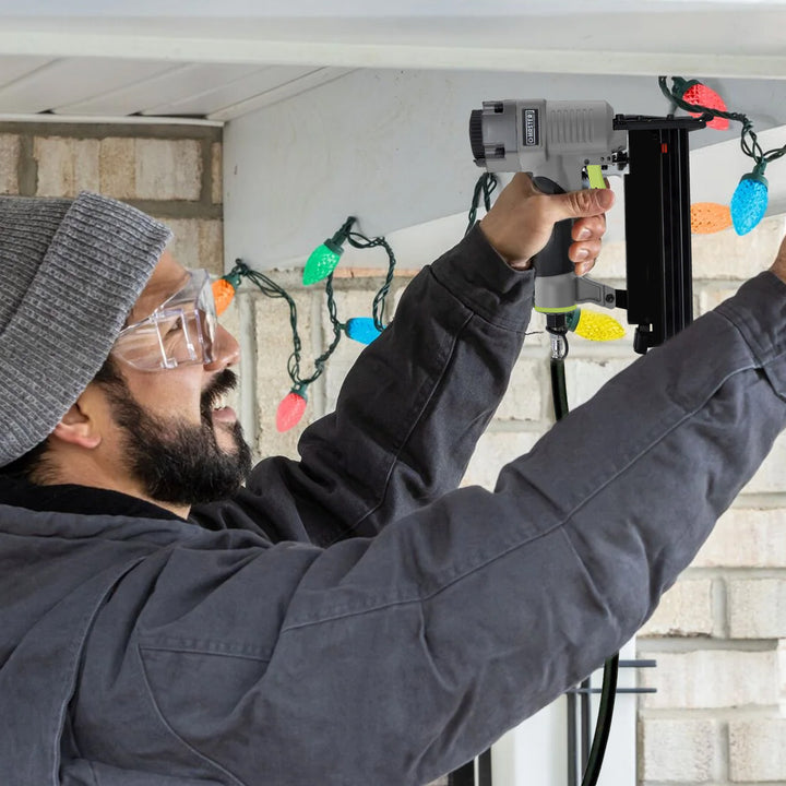 Master Mechanic Nailer/Stapler w/18-GA Nails, 16-GA Brads & Staples (Open Box) - VMInnovations