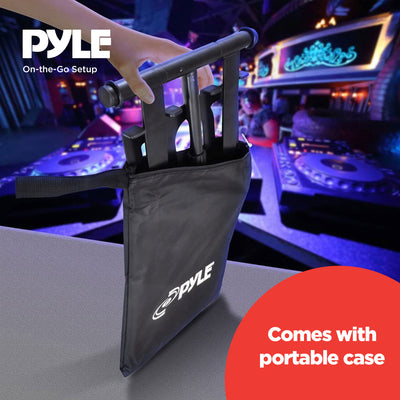 PLPTS55 Universal Adjustable Rotating DJ Laptop Stand w/ Travel Case (Used) - VMInnovations