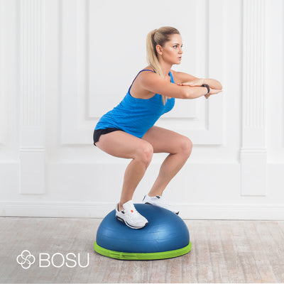 Home Gym The Original Balance Trainer 65 cm Diameter, Blue & Green (Used) - VMInnovations