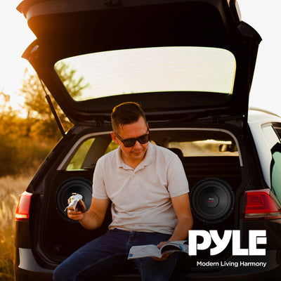 Pyle PLPW10D 10" 2000W Car Subwoofer Audio Power Subs Woofers DVC 4 Ohm, 2 Pack - VMInnovations