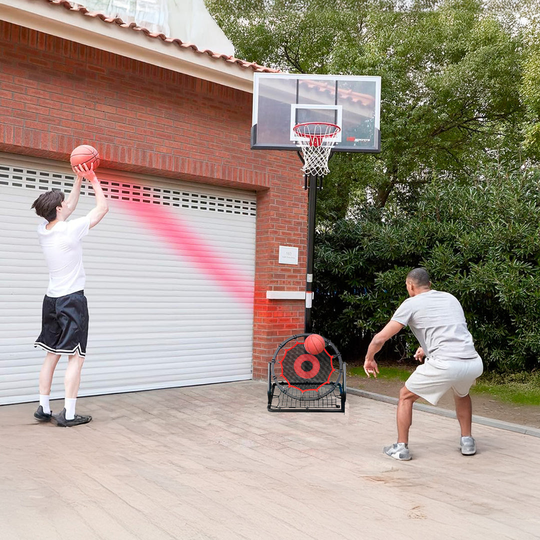 IE Sports Basketball Rebounder Multi-Sport Rebound Net Return Attachment, Red
