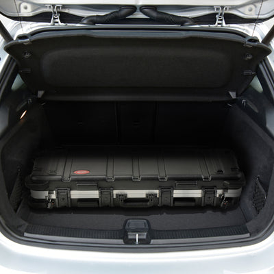 SKB Cases 4009 Hard Exterior Waterproof Short Double Rifle Transport Case, Black - VMInnovations
