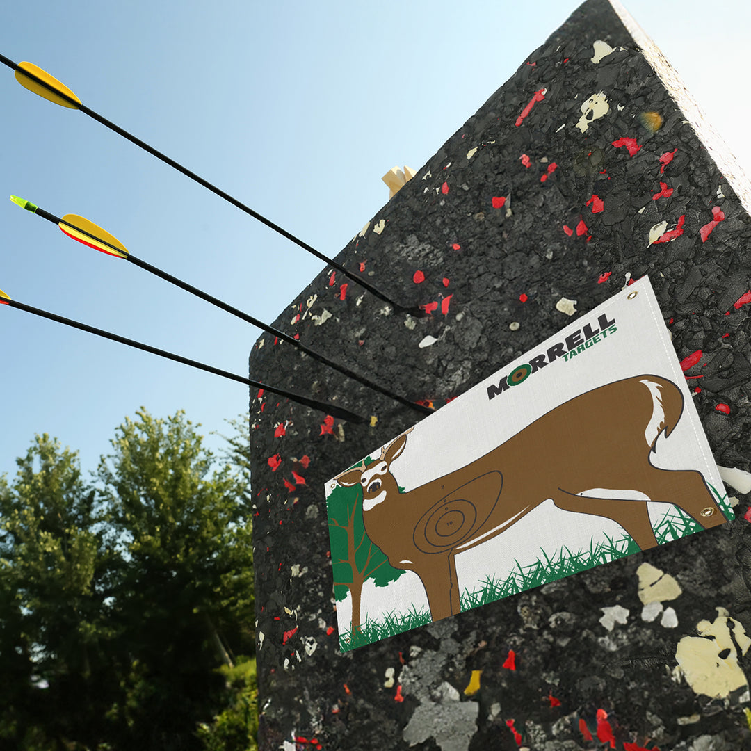 Morrell Targets Whitetail Deer IBO/NASP Archery Shooting Target Face for Hunting