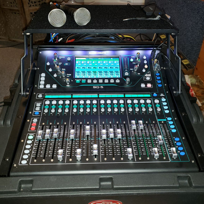 SKB Steel Rack Ears Mounting Hardware for Allen & Heath SQ5 Mixer (Open Box) - VMInnovations