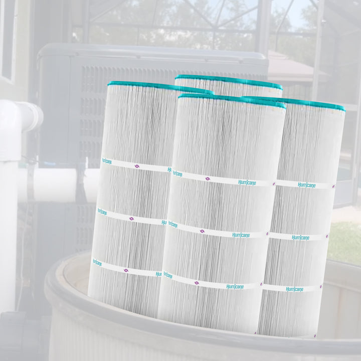 Hurricane HF8420-01 Advanced Swimming Pool Filter Cartridge Replacement, White
