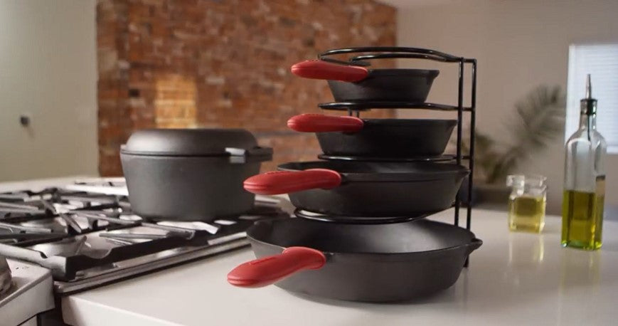 Cuisinel 12.2 In Extra Large 5 Pan & Pot Organizer 5 Tier Rack (Open Box) - VMInnovations