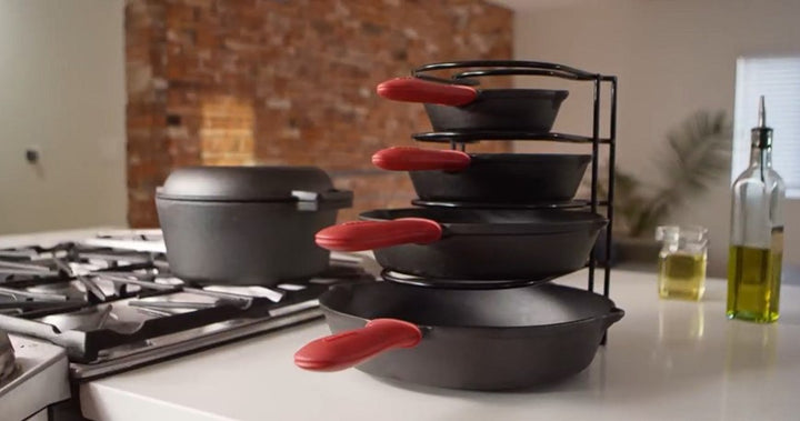Cuisinel 12.2 In Extra Large 5 Pan & Pot Organizer 5 Tier Rack (Open Box) - VMInnovations