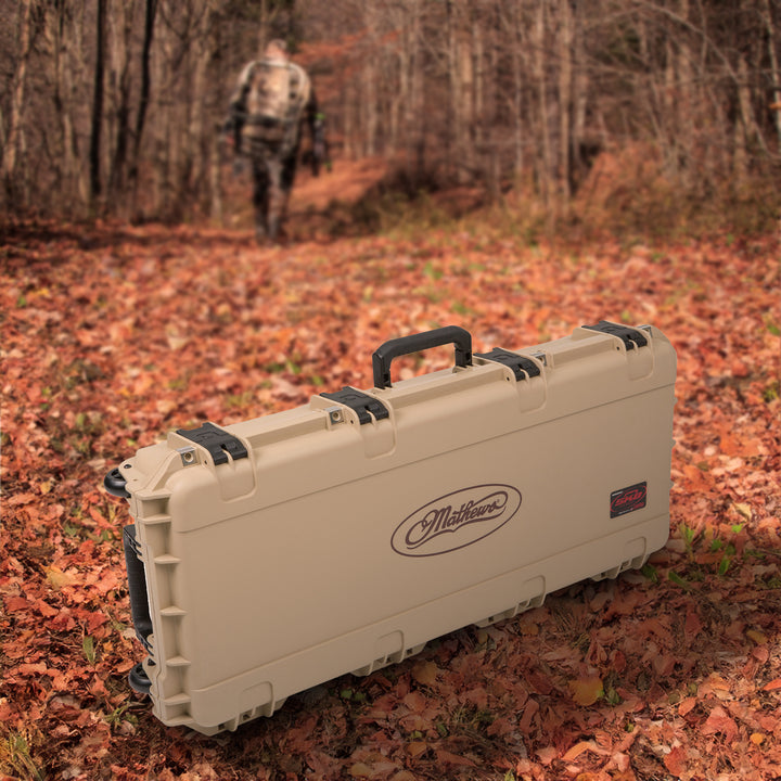 SKB Cases 34.5 Inch Mathews Small Parallel Limb Bow Case, Desert Tan (Open Box)