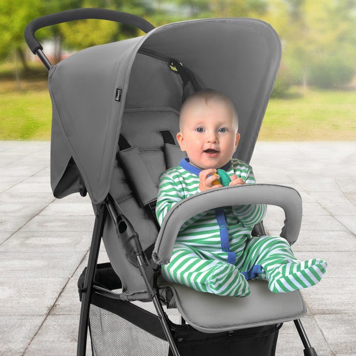 hauck Sport T13 Lightweight Compact and Foldable Stroller, Push Chair (Open Box)