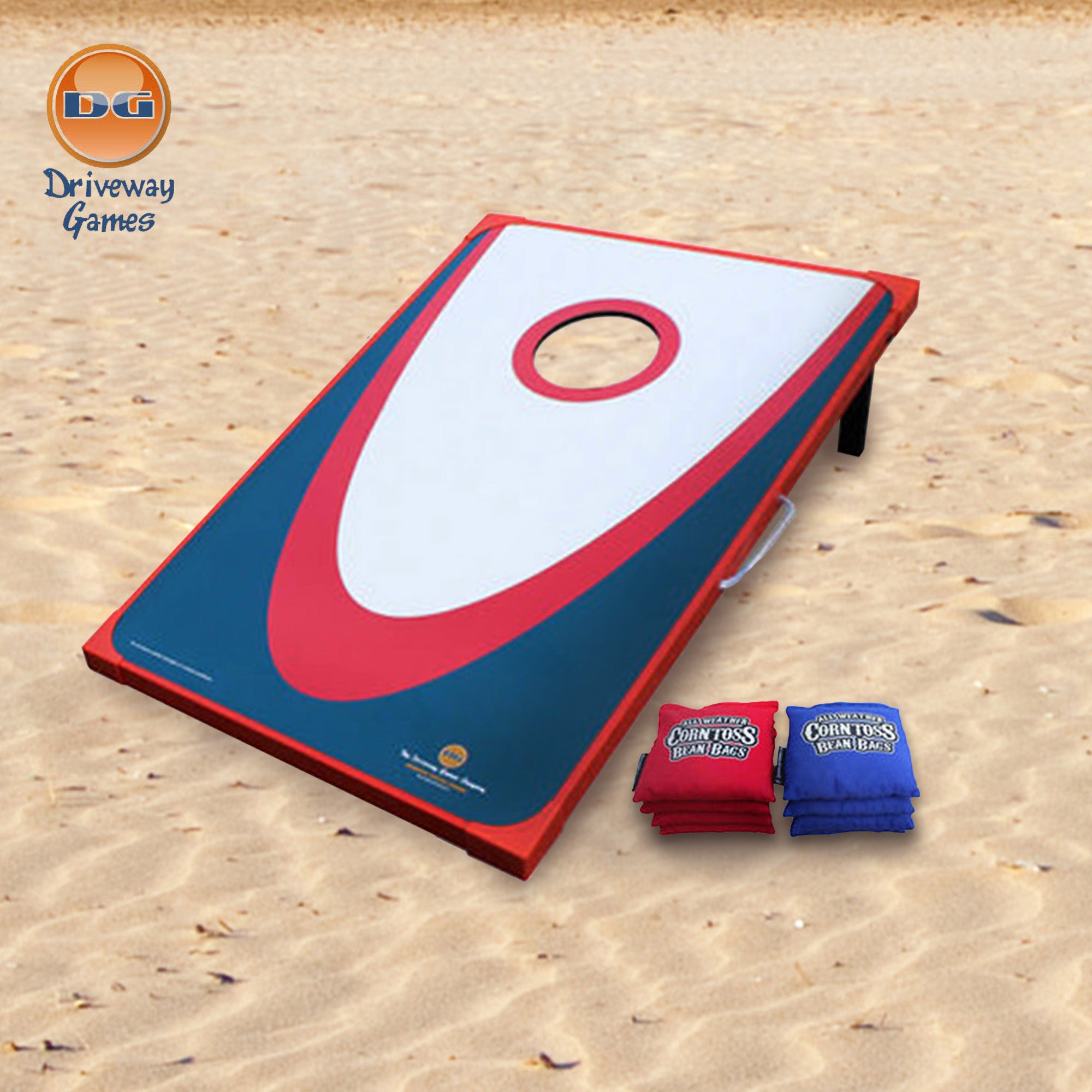 Driveway Games Backyard Edition Cornhole Bean Bag Game with Carry Bag (Used) - VMInnovations