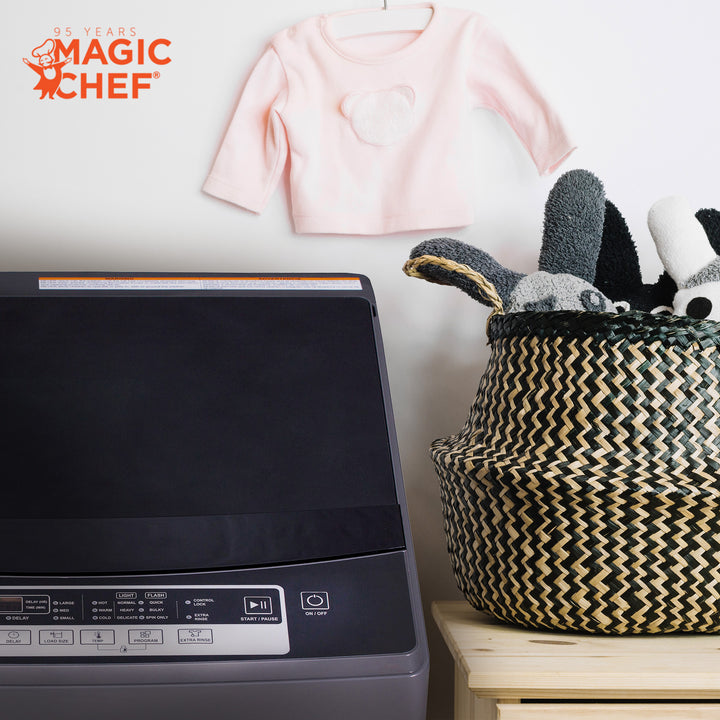 Magic Chef Portable Compact Top Load Washer with 6 Fully Automatic Wash Cycles - VMInnovations