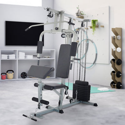 Everyday Essentials Home Gym Exercise Bench Strength Workout Station (Used) - VMInnovations