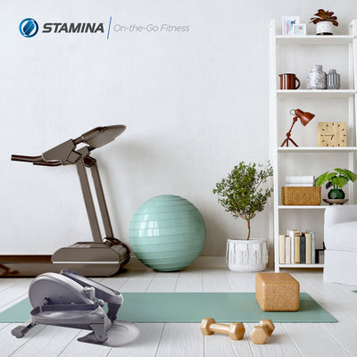 Inmotion E1000 Compact Lower Body Cardio Workout Strider Machine, Black (Used) - VMInnovations