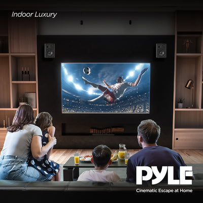 Pyle Audio Wall Mount 6.5" Waterproof Bluetooth Indoor & Outdoor Speaker System - VMInnovations