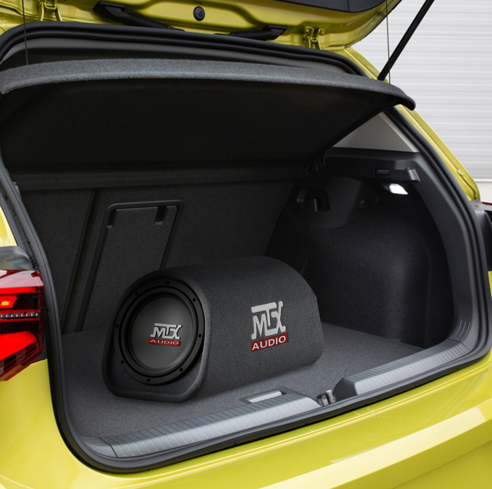 MTX AUDIO RT8PT 8" 240W Car Subwoofer & Soundstorm AKS8 8 Gauge Amp Wiring Kit - VMInnovations