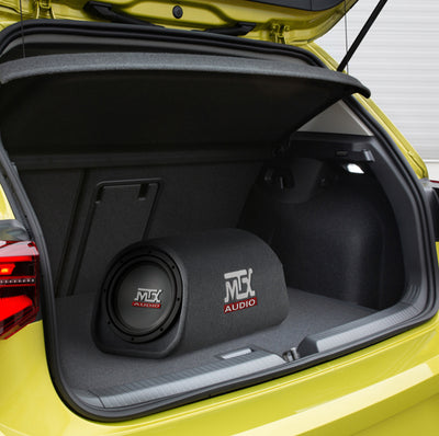 MTX AUDIO RT8PT 8" 240W Car Subwoofer & Soundstorm AKS8 8 Gauge Amp Wiring Kit - VMInnovations
