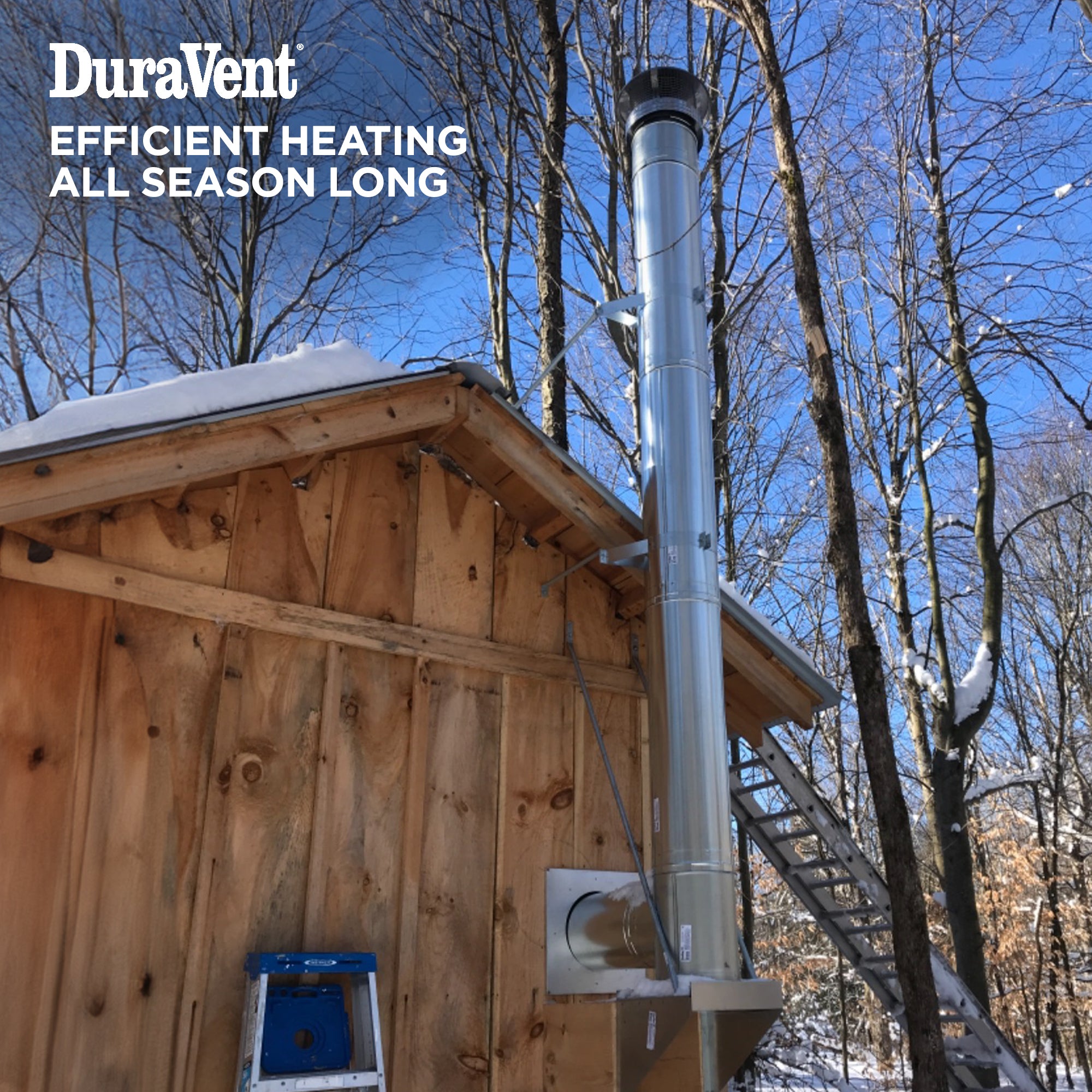 DuraVent DuraPlus Galvanized Steel Triple Wall Stove Pipe, 24 x 6 Inch (Used) - VMInnovations